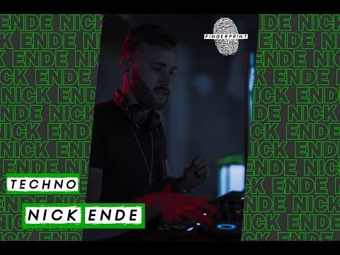 Nick Ende | Fingerprint Techno Live Set