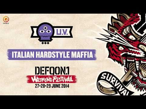 The colors of Defqon.1 mixes | UV by Italian hardstyle Maffia