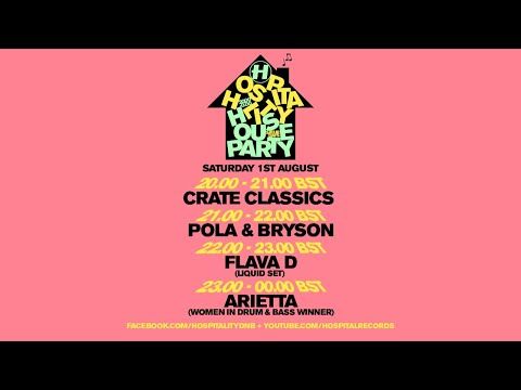 Hospitality House Party 01.08.20