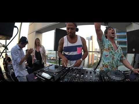 LEXLAY b2b RAY OKPARA @ Happy Techno Rooftop - Barcelona (ES) Offweek 2019 4k Videoset