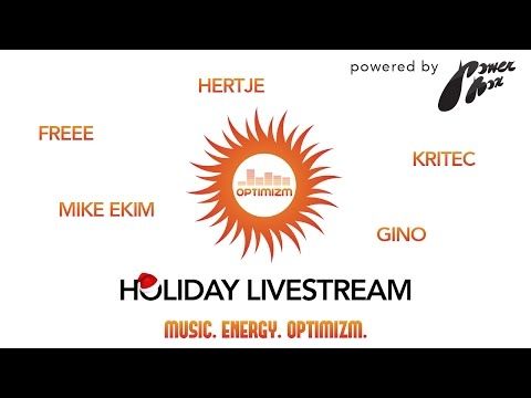 Optimizm Holiday Stream with Kritec (Tech House, Techno)