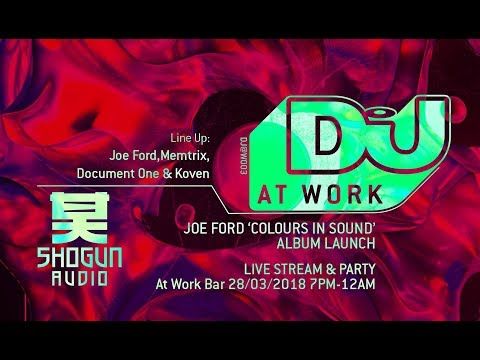 DJ Mag at Work x Joe Ford Album Launch Party!
