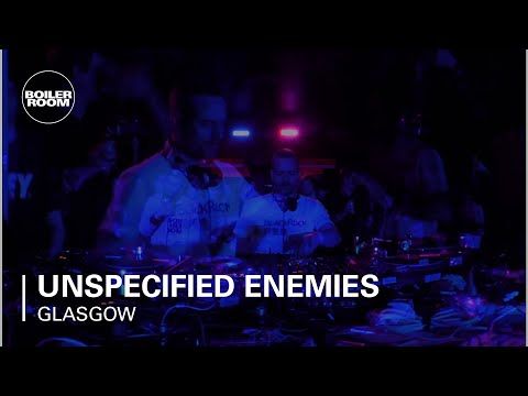 Unspecified Enemies Boiler Room Glasgow X Numbers DJ Set