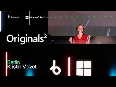 Kristin Velvet  DJ Set:  @Beatport x @Microsoft Surface  Presents: Originals² | Beatport Live
