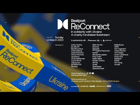 Yousef - Full 2 Hour DJ set -  Beatport ReConnect: In Solidarity with Ukraine 2022 | @Beatport  Live