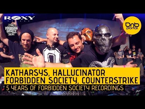 Katharsys, Hallucinator, Forbidden Society & Counterstrike - 5 Years FS Recordings [DnBPortal.com]