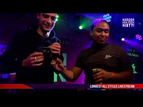 SERRA vs DIMITRI K. at the HARDER KAN TOCH NIET HOSTING at the Longest All Styles DJ LIVESTREAM