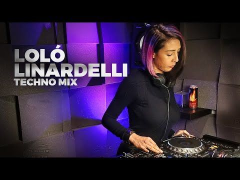 Loló Linardelli - Live @ Radio Intense Barcelona 9.1.2020 // Techno Mix
