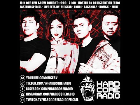 Eastern Connection live on  Hardcore Radio ▪️ Pie Star▪️ DJ Cyndi▪️ Basskrap▪️ DJ Homski▪️ DJ ZEINT