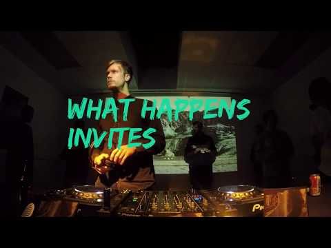 SINFOL ◎ ◎ What Happens invites ◎ ◎ Live Techno Set