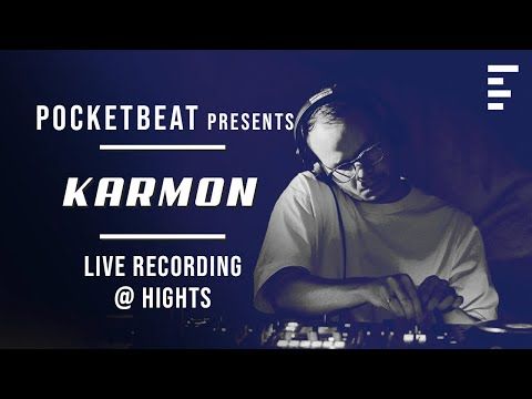Melodic techno mix by Karmon at HIGHTS in Stockholm | Live recording | Tracklist included