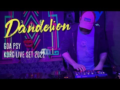 Dandelion | Goa Trance Korg Live Set for Electric Nights Cathartic Excursion 17-12-2022