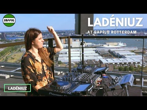 LADÉNIUZ rooftop set at Sappig Rotterdam