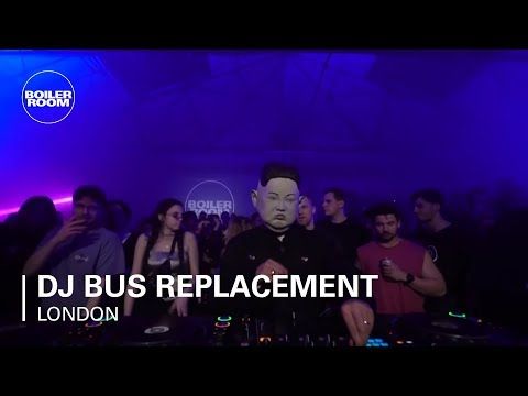 DJ Bus Replacement Service  | Boiler Room London: Warehouse Party
