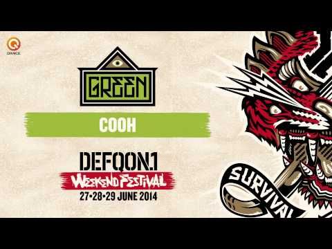 The colors of Defqon.1 mixes | Green by Cooh