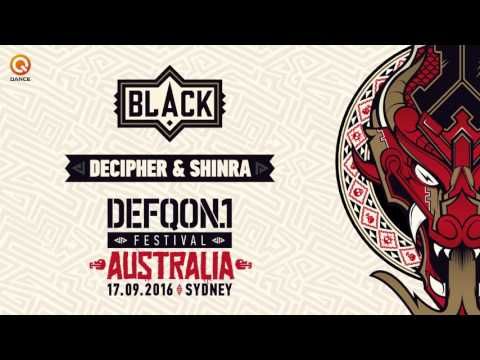 The colours of Defqon.1 Australia 2016 | BLACK mix by Decipher & Shinra