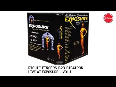 Richie Fingers & Bigatron with MC Charlie Brown - Live at Exposure Vol. 1 [1999]