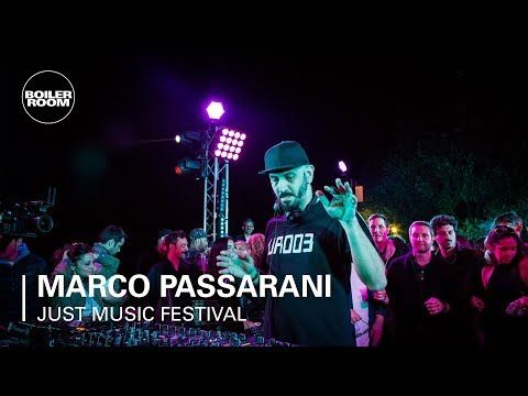 Marco Passarani | Roma: Boiler Room x JMF