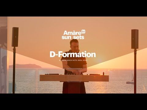 D-Formation - Live @ Amàre Beach Hotel Ibiza (2021) [Progressive House / Melodic Techno DJ Mix] 4K