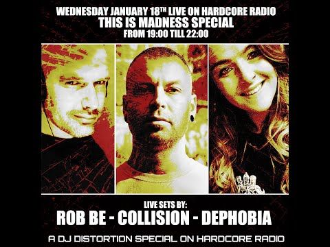 This Is Madness Special Early Rave. Live sets by Rob Be - Collision - Dephobia