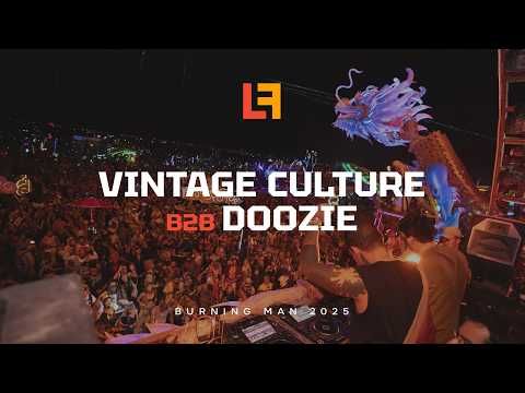 Vintage Culture b2b Doozie @ Burning Man, 2025