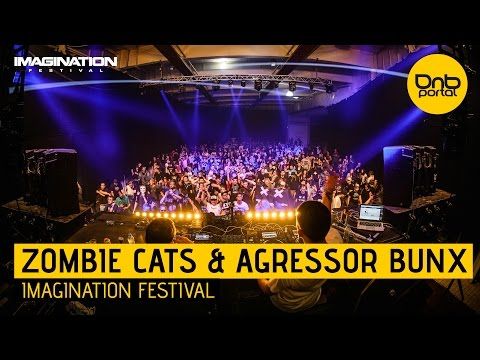 Zombie Cats & Agressor Bunx - Imagination Festival 2016 [DnBPortal.com]