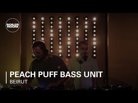 Peach Puff Bass Unit | Boiler Room Beirut