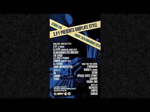 S.P.Y - Dubplate Style Livestream