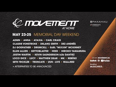 Day 3: #MovementAtHome MDW 2020 2020 | @Beatport Live