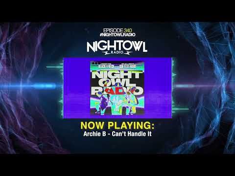 Softest Hard, Black V Neck - Night Owl Radio 340