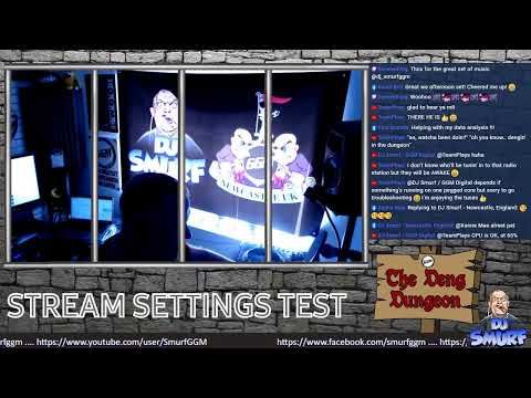 STREAM SETTINGS TEST