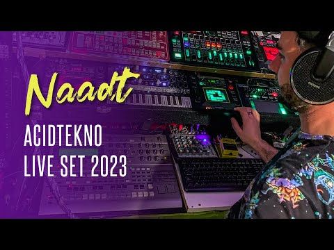 Naadt - Acidtekno liveset on drummachines for Acid Bash! 💥 28-01-2023