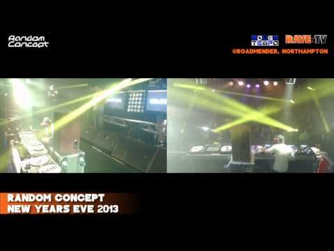 RAVE:TV @ RANDOM CONCEPT - NYE 2013 (Part1) - Northampton UK - December 2013