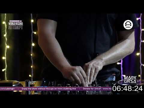 The longest DJ Live Stream official Guinness world record attempt with Mark Ursa.