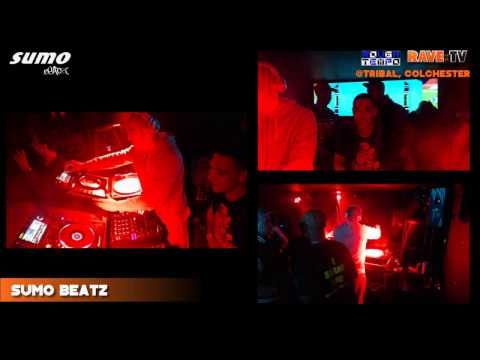 SUMO BEATZ (Pt1) - RAVE:TV @Tribal - Colchester - January 2014
