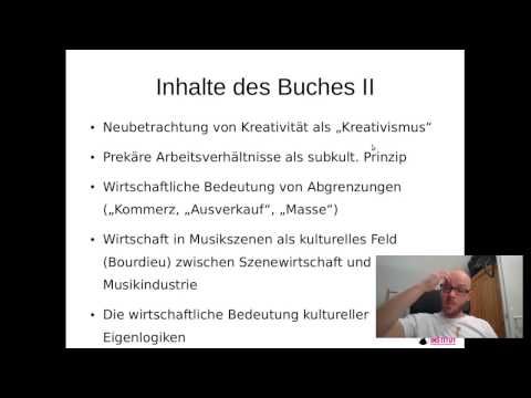 Teil 1: Einleitung - Videoseminar "Die Wirtschaft der Techno-Szene"