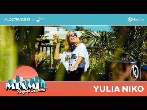 Yulia Niko - Live DJ Set | 1001Tracklists x DJ Lovers Club x Klubcoin Miami Rooftop Sessions 2023