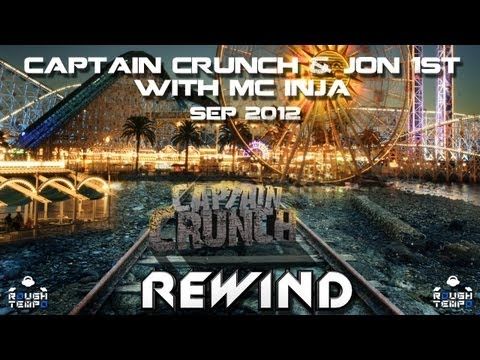 CAPTAIN CRUNCH & JON 1ST with MC INJA - Rough Tempo LIVE! - September 2012