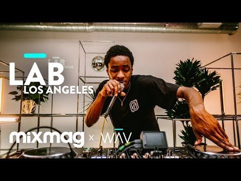 DJ TAYE (TEKLIFE / HYPERDUB) footwork in The Lab LA