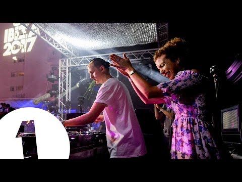 Disclosure B2B Annie Mac live at Café Mambo for Radio 1 in Ibiza 2017