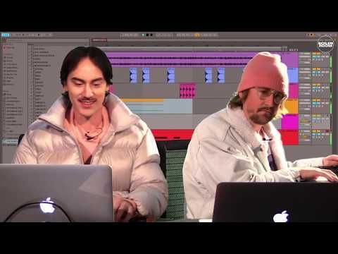 JETS: Jimmy Edgar + Machinedrum making beats from sounds you send in | Crowdsourced