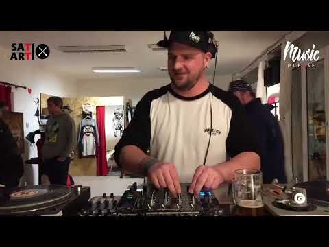 dj Wax - live at SatArt shop