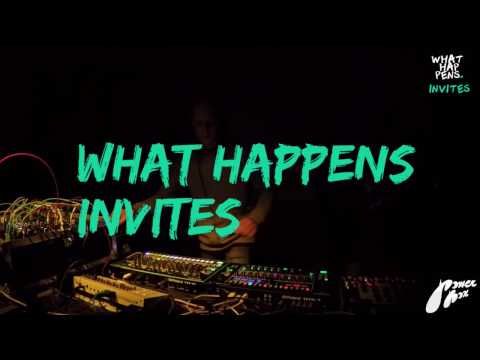 LINEAR STRAIGHT ⟁⟁ Techno Live set ⟁⟁ What Happens invites