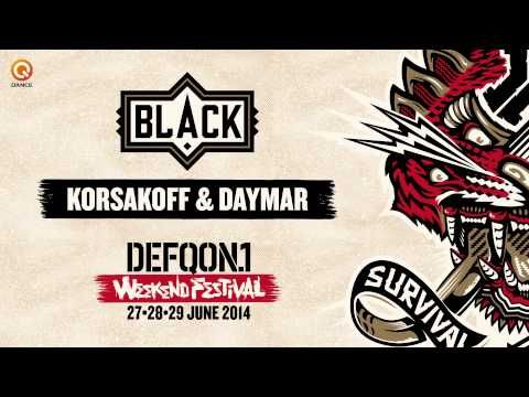 The colors of Defqon.1 mixes | Black by Korsakoff & Daymar