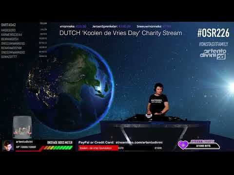 Artento Divini - Onstage Radio 226 (koolen de vries charity stream)