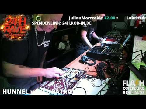 HUNNEL vs. ILL PATRON vs. KANNADISS @ FLASH CLUB OSTERBURG - 24H RAVE LIVESTREAM