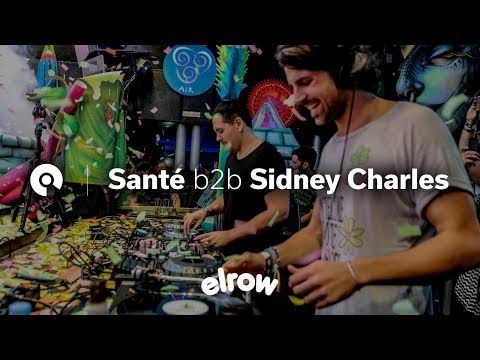 Santé b2b Sidney Charles @ Elrow Ibiza Closing Party 2016 (BE-AT.TV)