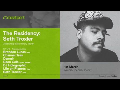 Intro Discussion w/ DJ Holographic, Demuir, Life on Planets and Seth Troxler - The Residency
