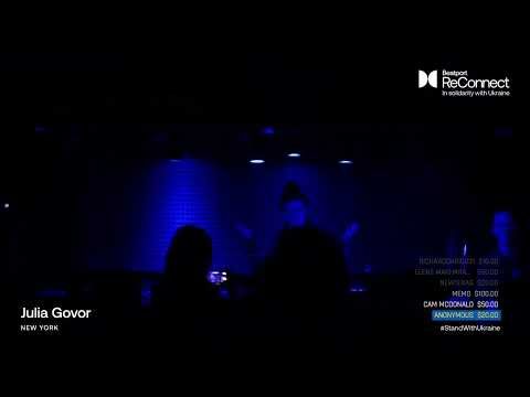 Julia Govor DJ set - Beatport ReConnect: In Solidarity with Ukraine 2022 |  @Beatport Live