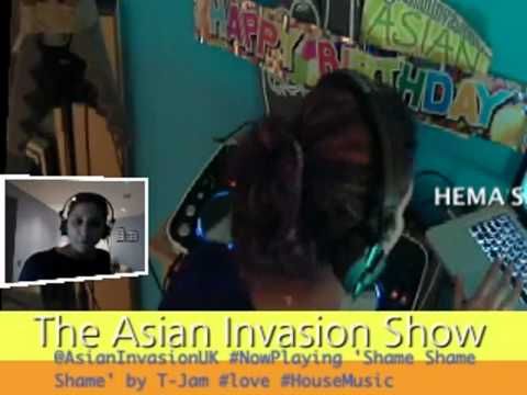 the asian invasion show 01.08.12 hema's bday show with dj bini